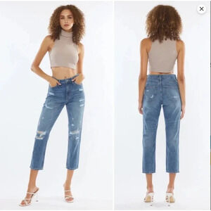 KanCan Bobbie Ultra‎ High Rise Straight Leg Jeans